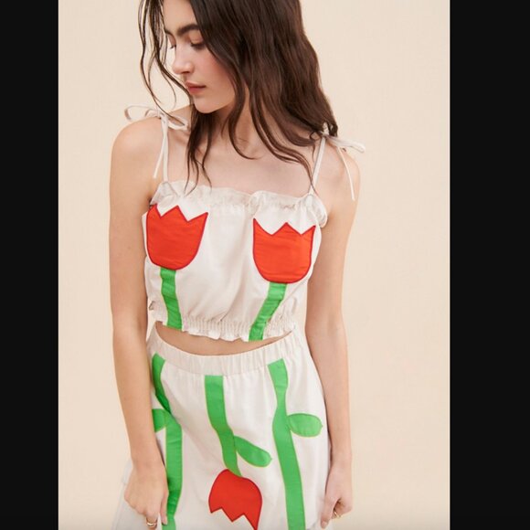 Boyko Tina Tulip Cropped Top XS - Picture 1 of 7